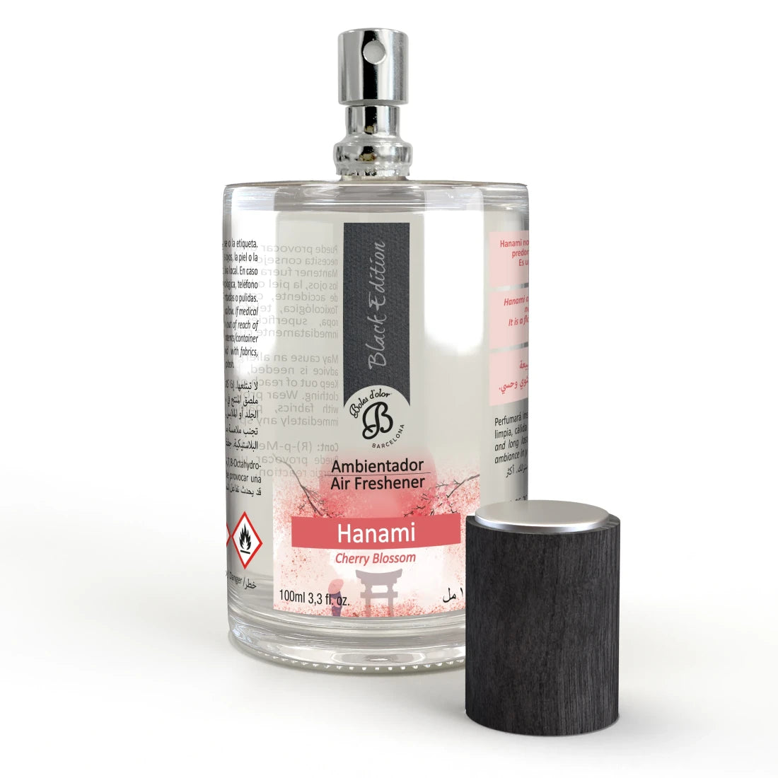 Ambientador en spray 100 ml. Hanami Black Edition Boles d'olor