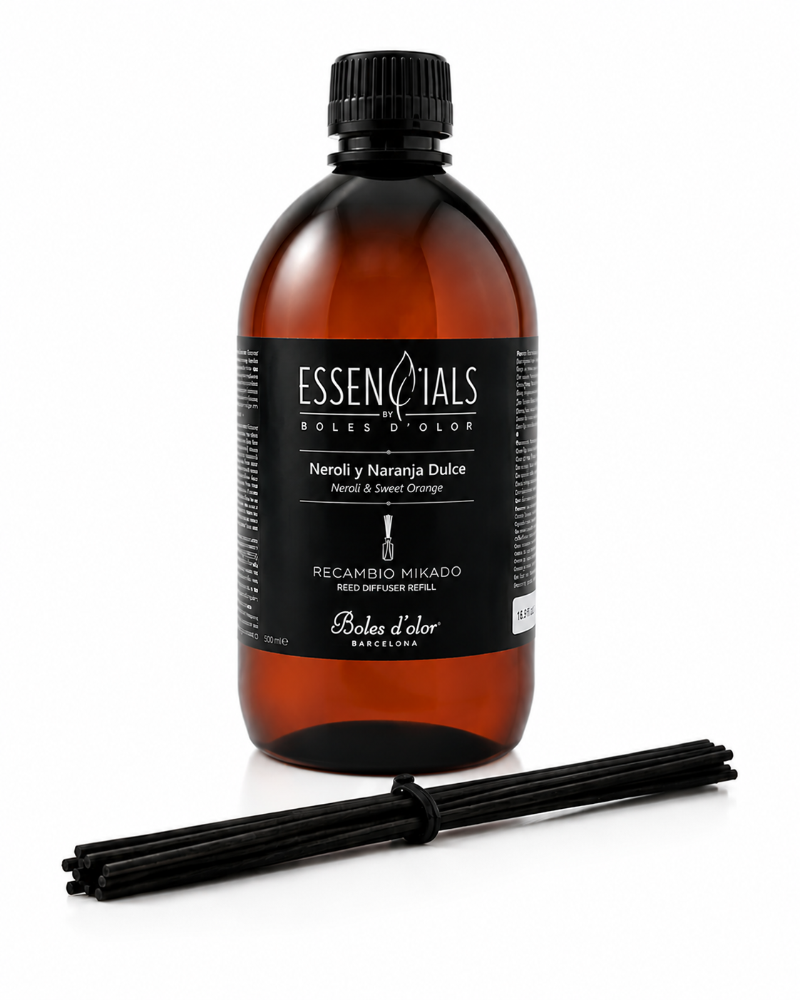 Neroli y Naranja Dulce Recambio Mikado Essencials 500 ml | Boles d'olor | Muebles Elbume