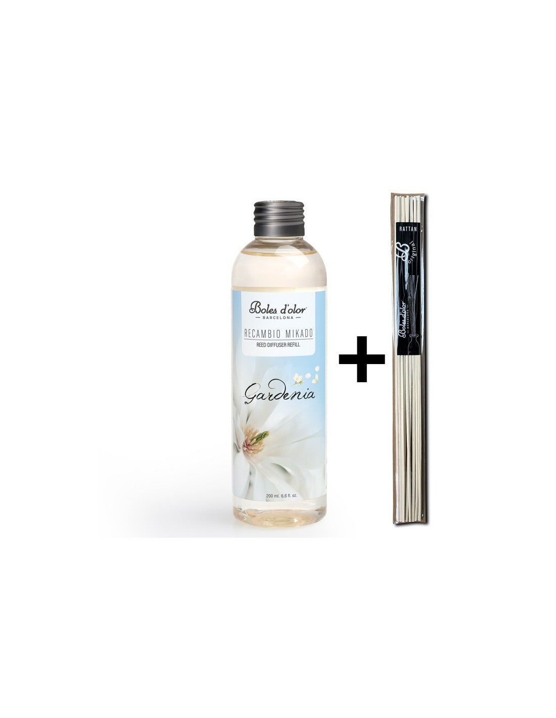 Gardenia Recambio Mikado Ambients 200 ml con varillas | Boles d'olor | Muebles Elbume