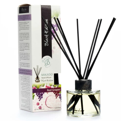 Red Grapes Mikado Black Edition 125 Ml | Boles d'olor | Muebles Elbume