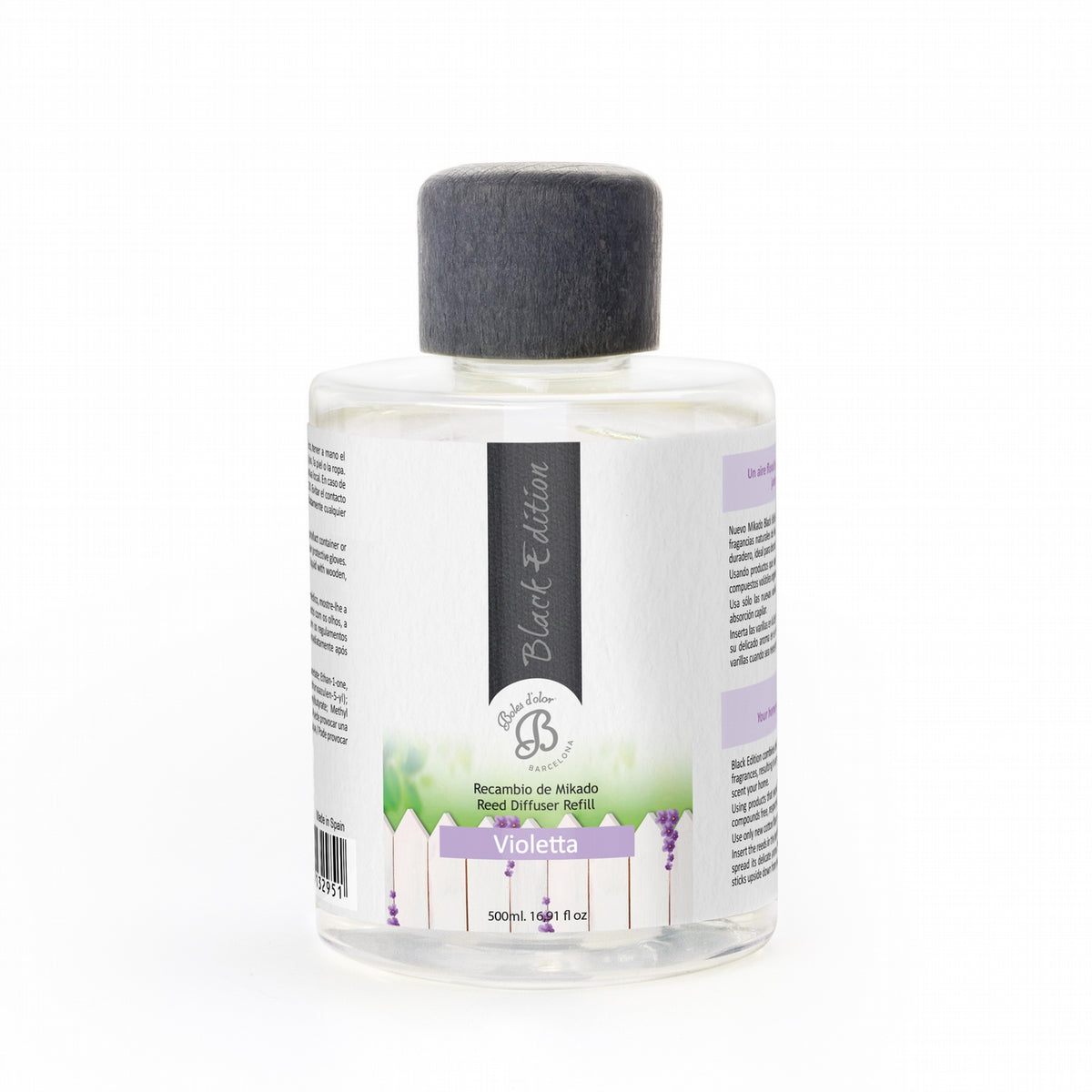 Violetta Recambio Mikado Black Edition 500 ml | Boles d'olor | Muebles Elbume