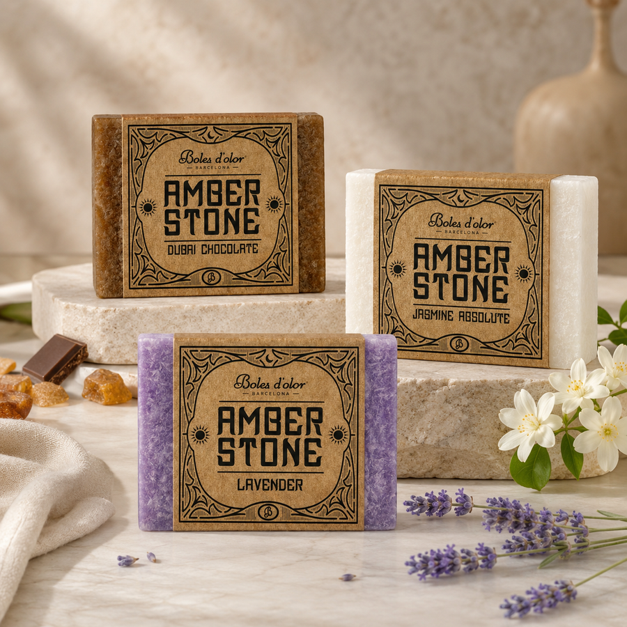 Amber Stone Boles d'olor