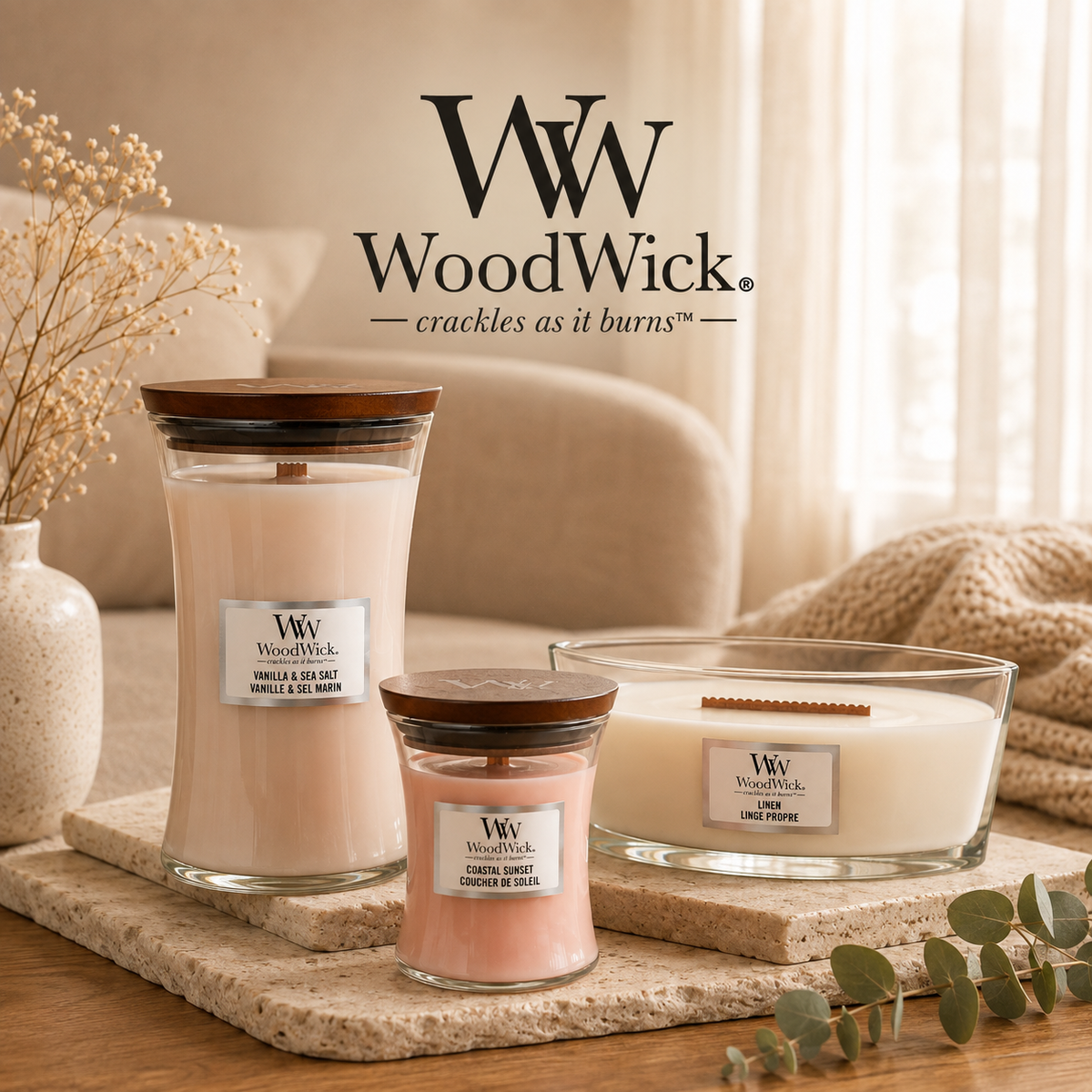 Velas WoodWick