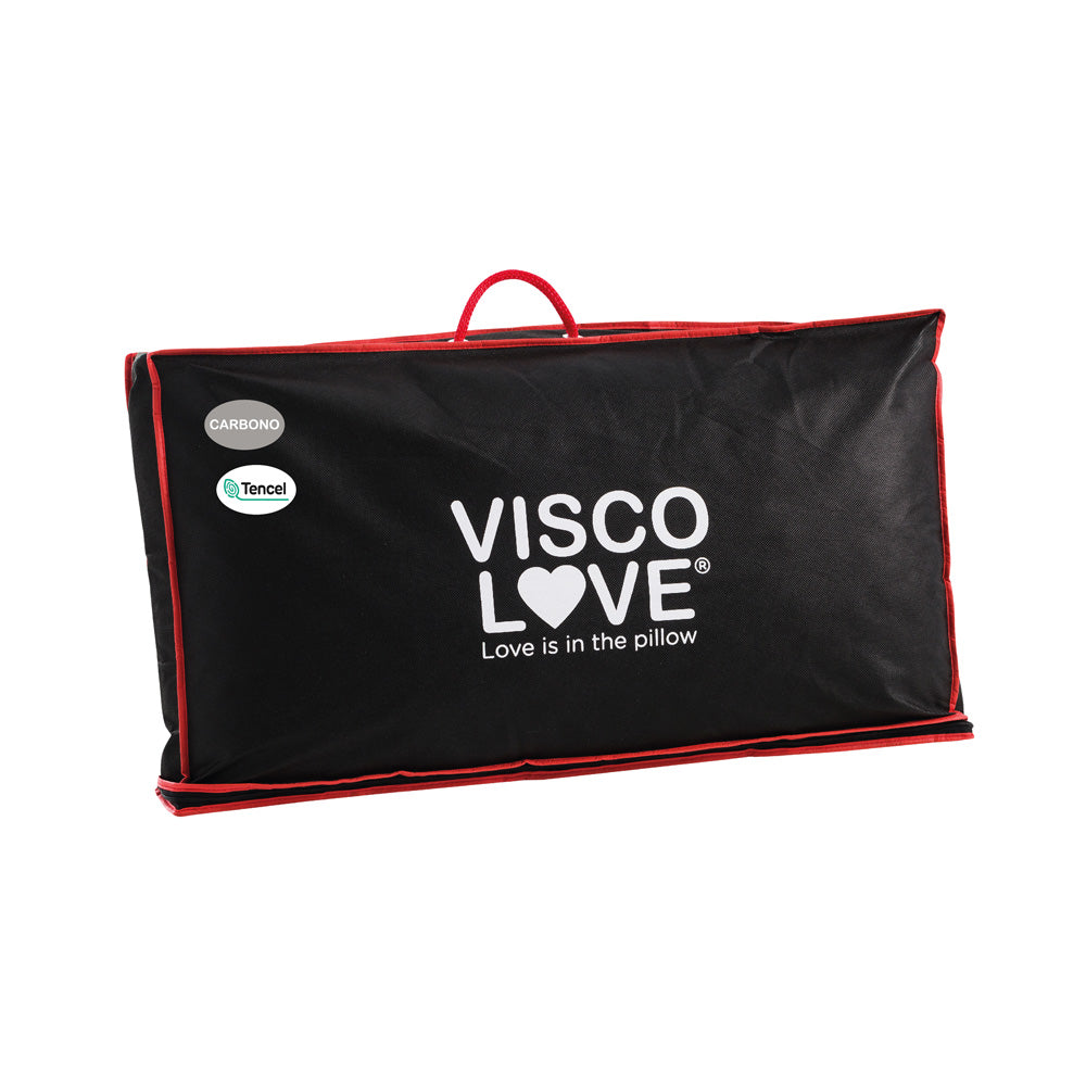 Bolsa de transporte de la almohada Visco Love Carbono Tencel