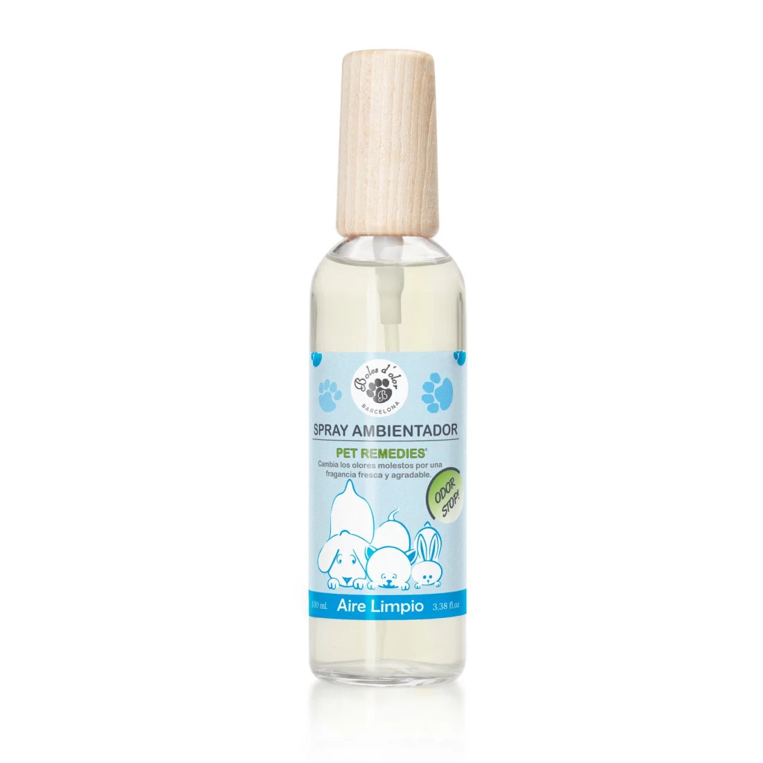 Ambientador en spray 100 ml. Aire Limpio Pet Remedies Boles d'olor