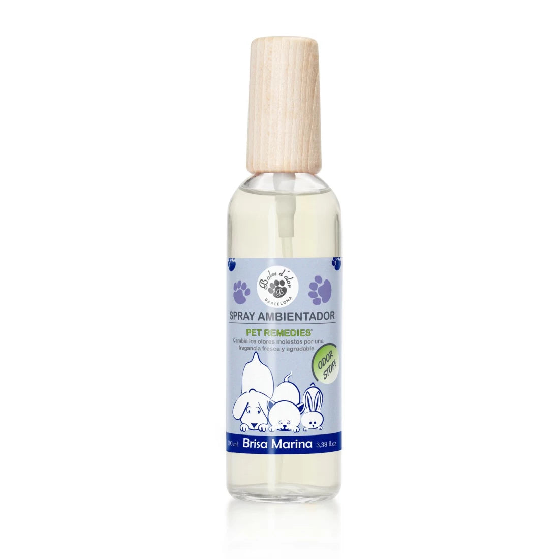Ambientador en spray 100 ml. Brisa Marina Pet Remedies Boles d'olor