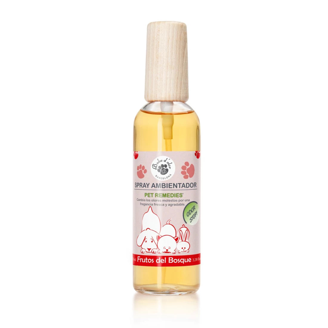 Ambientador en spray 100 ml. Frutos del Bosque Pet Remedies Boles d'olor