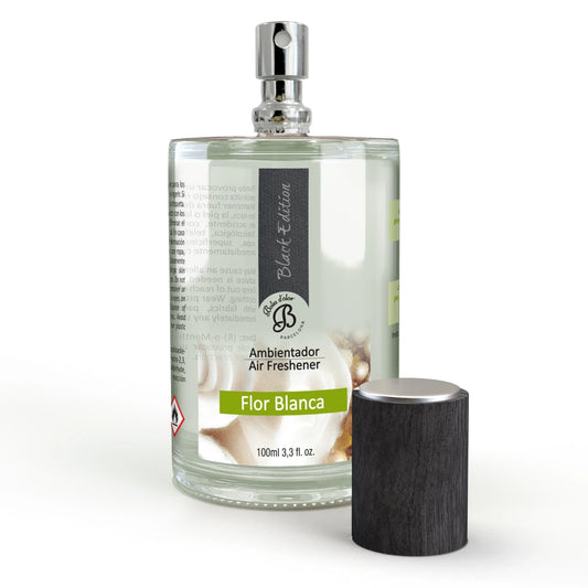 Ambientador en spray 100 ml. Flor Blanca Black Edition Boles d'olor
