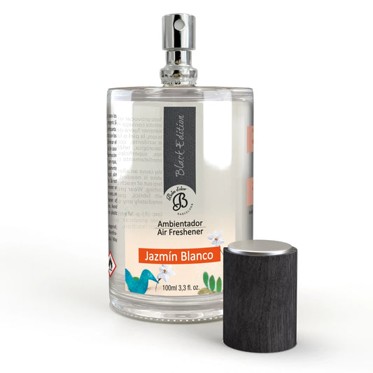 Ambientador en spray 100 ml. Jazmín Blanco Black Edition Boles d'olor