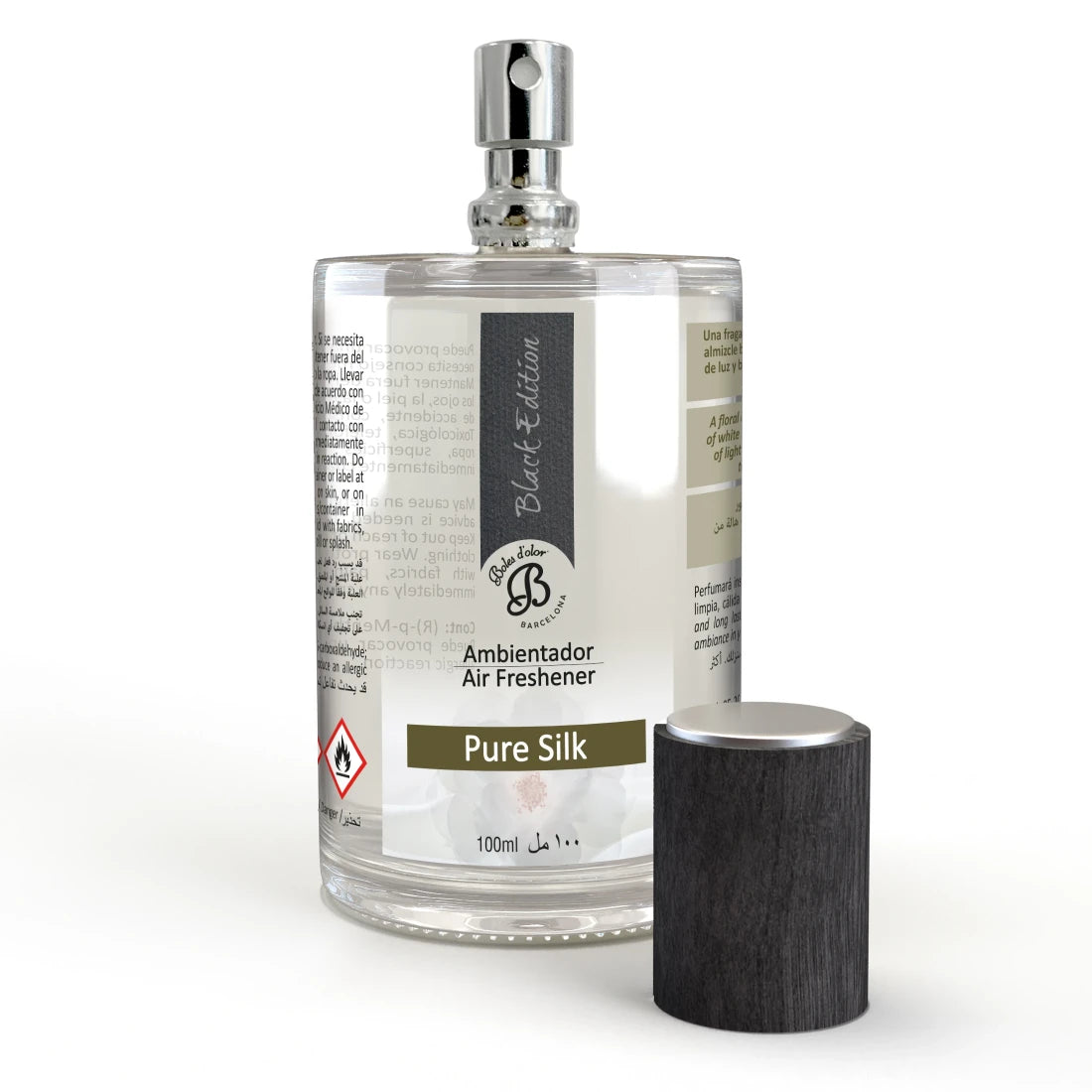 Ambientador en spray 100 ml. Pure Silk Black Edition Boles d'olor