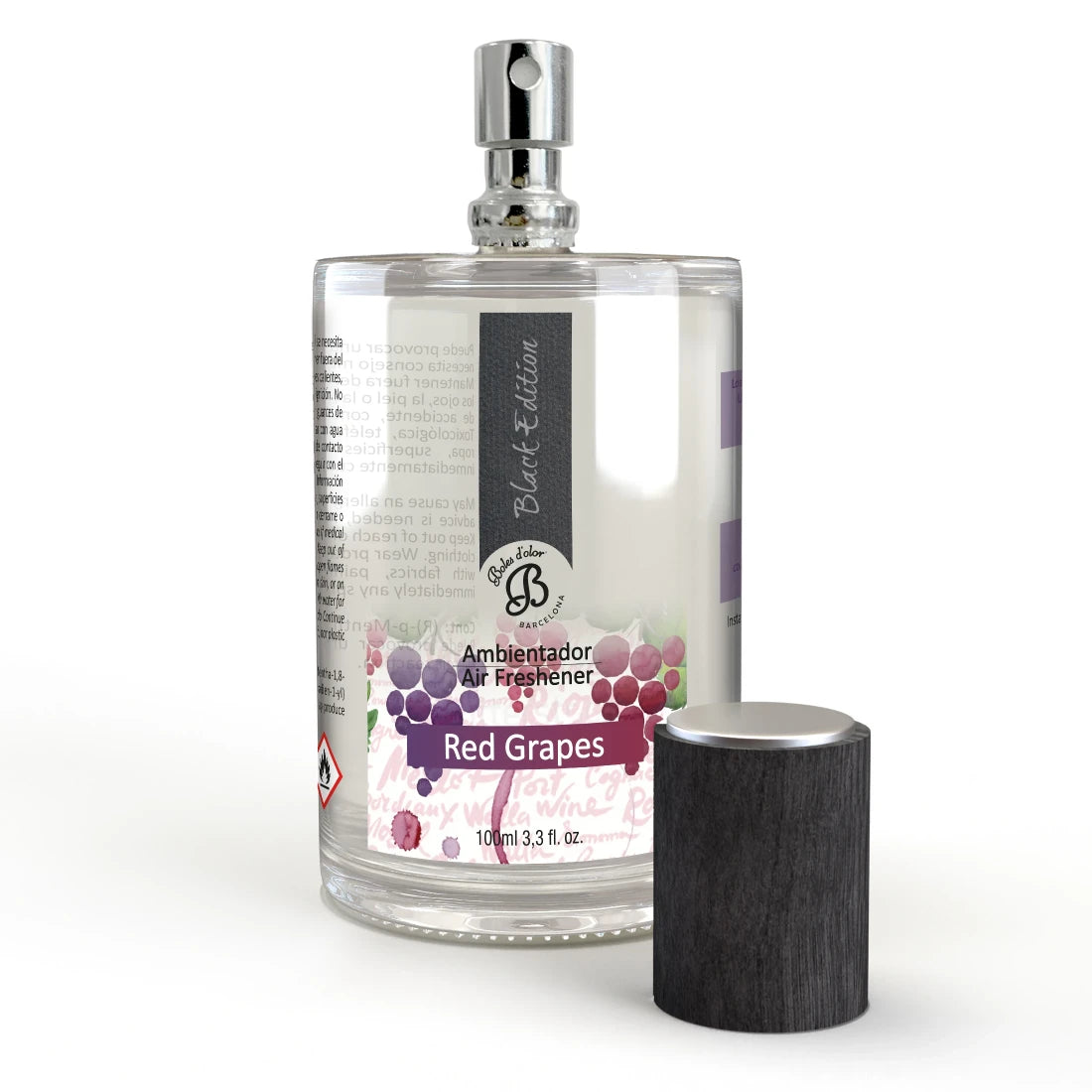 Ambientador en spray 100 ml. Red Grapes Black Edition Boles d'olor