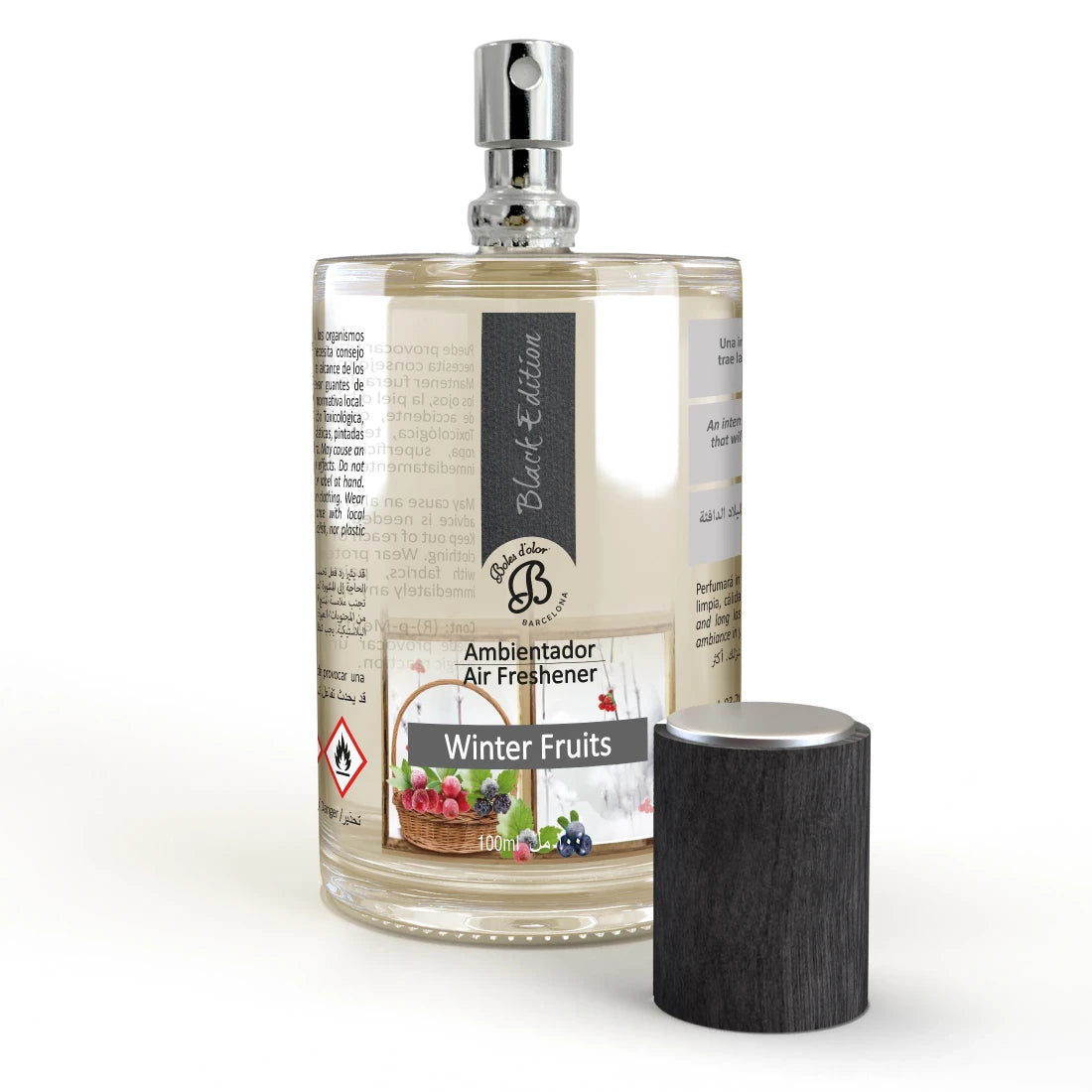 Ambientador en spray 100 ml. Winter Fruits Black Edition Boles d'olor