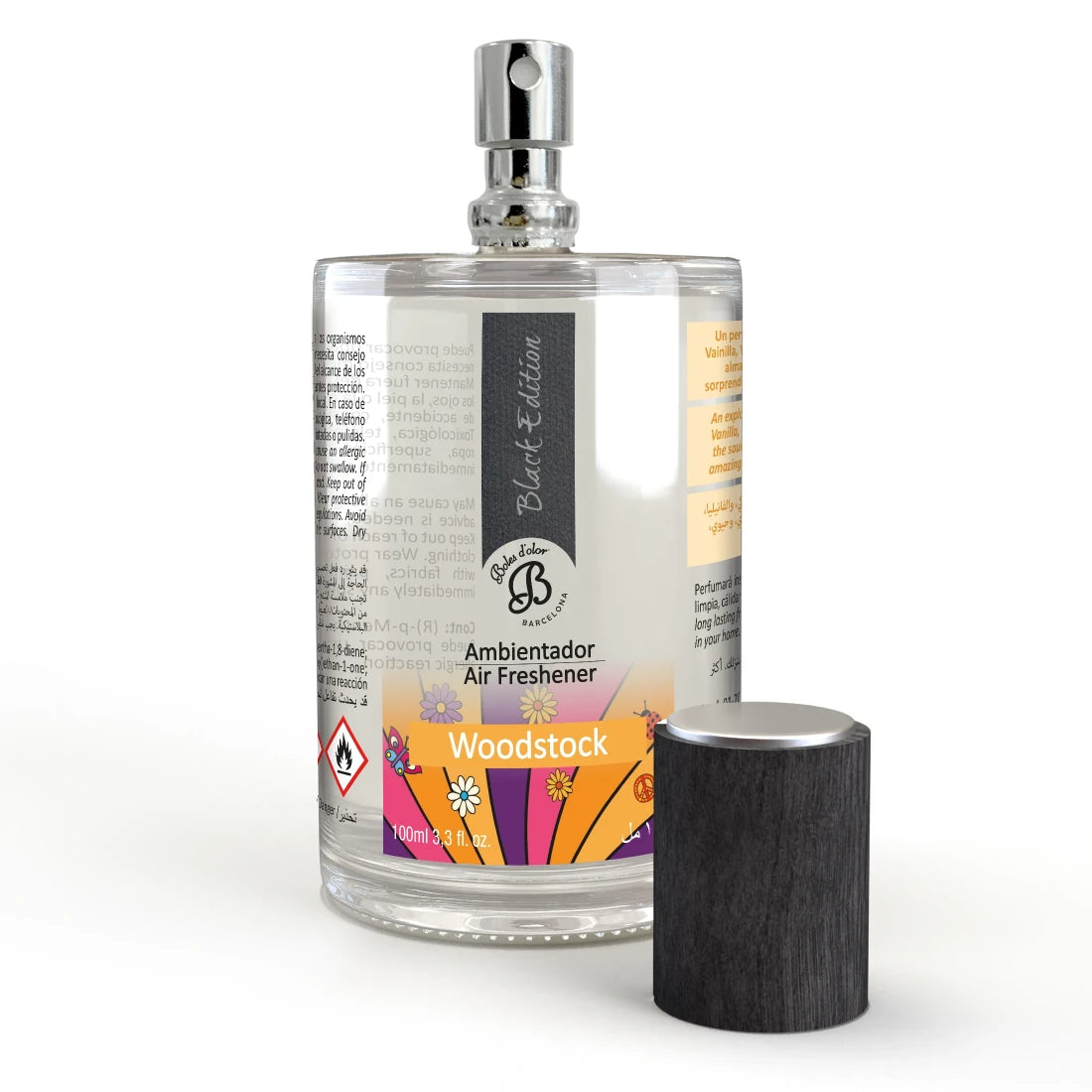 Ambientador en spray 100 ml. Woodstock Black Edition Boles d'olor