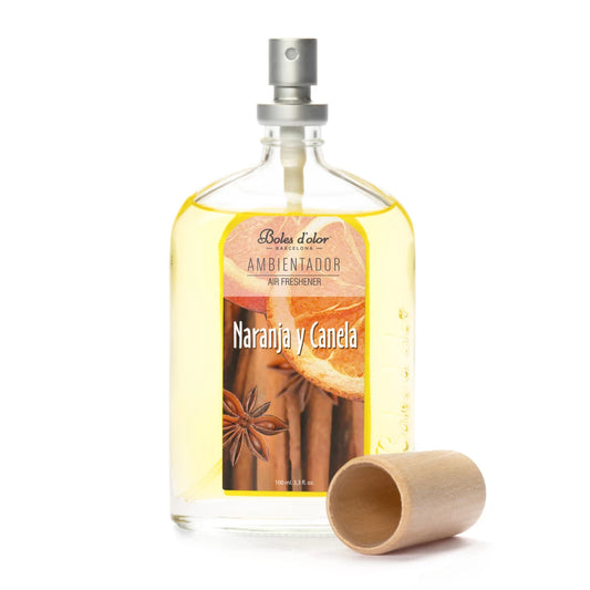 Ambientador en spray 100 ml. Naranja y Canela Boles d'olor