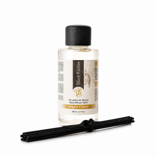 Angels Charm Recambio Mikado Black Edition 200 ml | Boles d'olor | Muebles Elbume