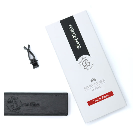 Frutos Rojos Ambientador de coche Car Senses Black Edition | Boles d'olor | Muebles Elbume
