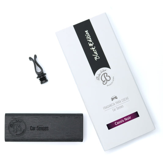 Cassis Noir Ambientador de coche Car Senses Black Edition | Boles d'olor | Muebles Elbume