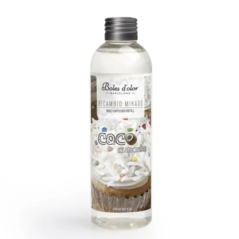 Coco Cupcake Recambio De Mikado 200 Ml | Boles d'olor | Muebles Elbume