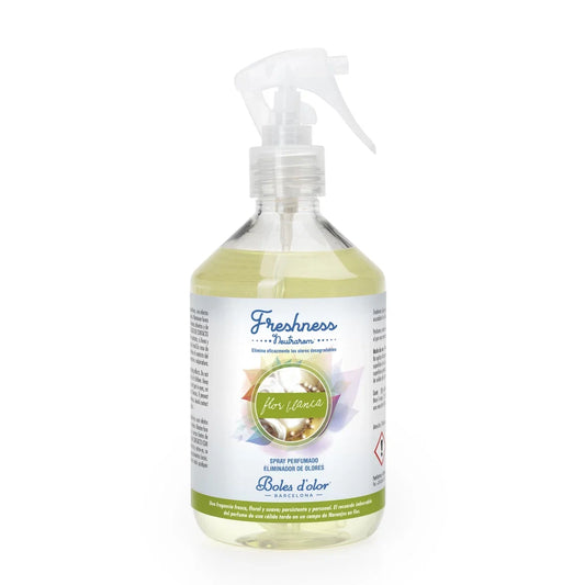 Spray eliminador de olores Flor Blanca 500 ml