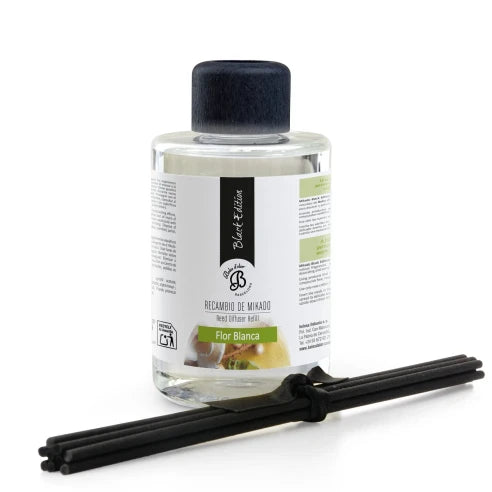Flor Blanca Recambio Mikado Black Edition 300 Ml | Boles d'olor | Muebles Elbume