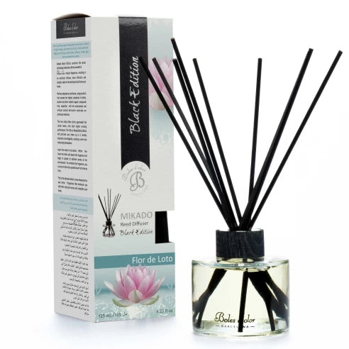 Flor De Loto Mikado Black Edition 125 Ml | Boles d'olor | Muebles Elbume