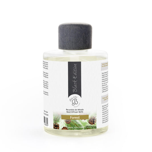 Forest Recambio Mikado Black Edition 500 ml | Boles d'olor | Muebles Elbume