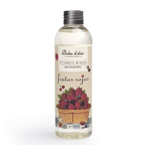 Frutos Rojos Recambio De Mikado 200 Ml | Boles d'olor | Muebles Elbume
