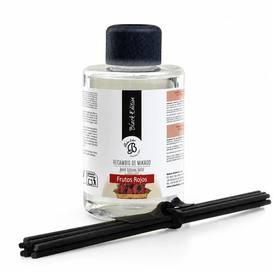 Frutos Rojos Recambio Mikado Black Edition 300 ml | Boles d'olor | Muebles Elbume