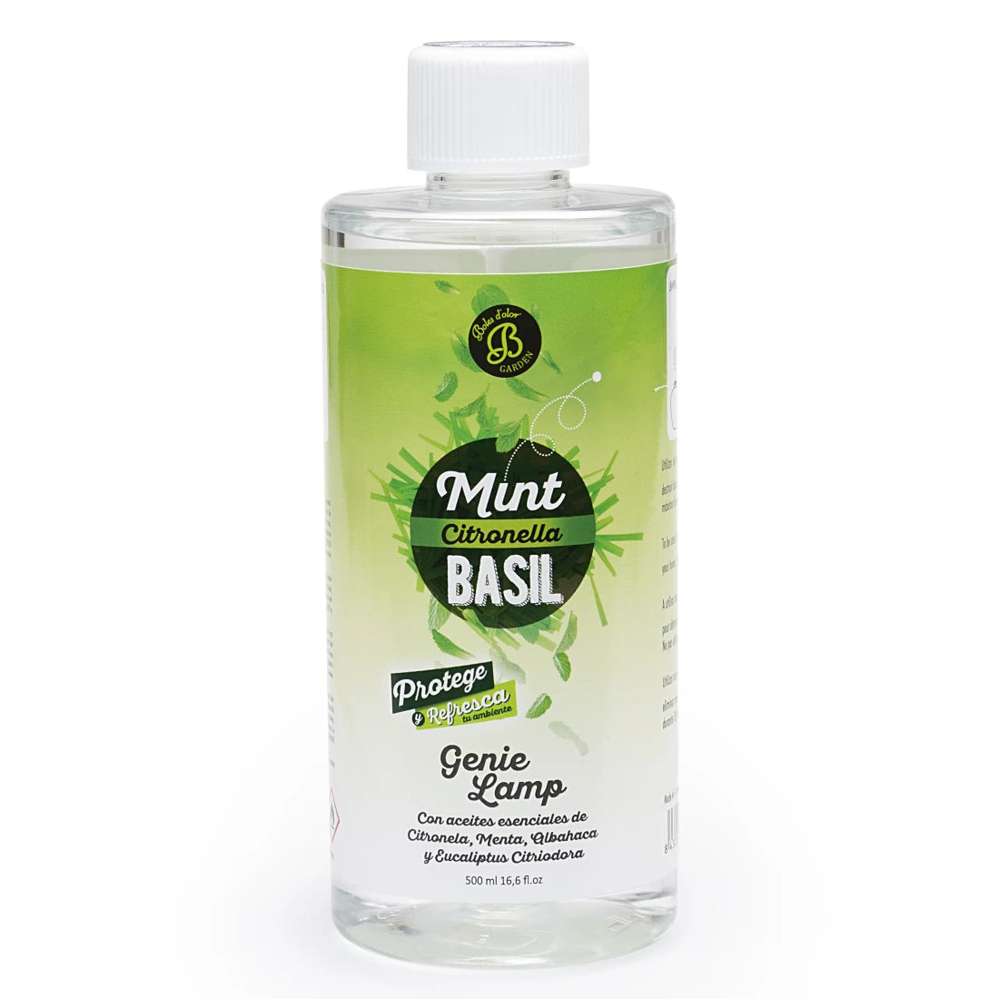 Genie Perfume de Hogar Mint, Citronella & Basil 500 ml - Boles d'olor | Muebles Elbume