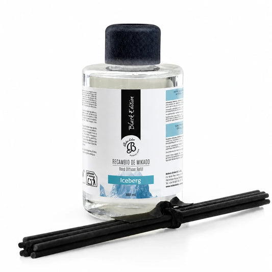 Iceberg Recambio Mikado Black Edition 300 ml | Boles d'olor | Muebles Elbume