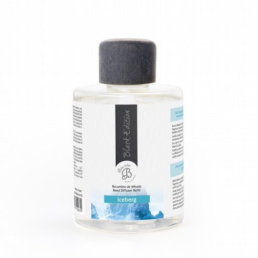 Iceberg Recambio Mikado Black Edition 500 ml | Boles d'olor | Muebles Elbume