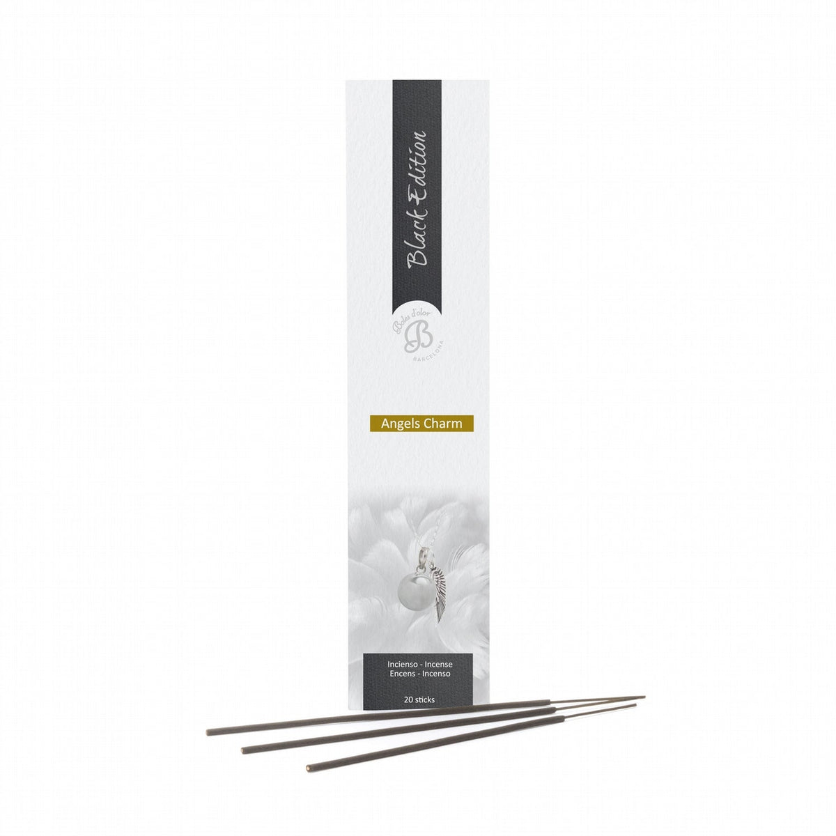 Angels Charm Incienso Black Edition 20 varillas | Boles d'olor | Muebles Elbume