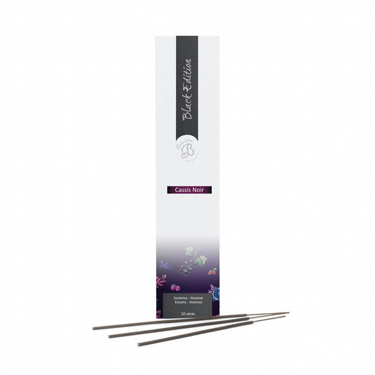 Cassis Noir Incienso Black Edition 20 varillas | Boles d'olor | Muebles Elbume