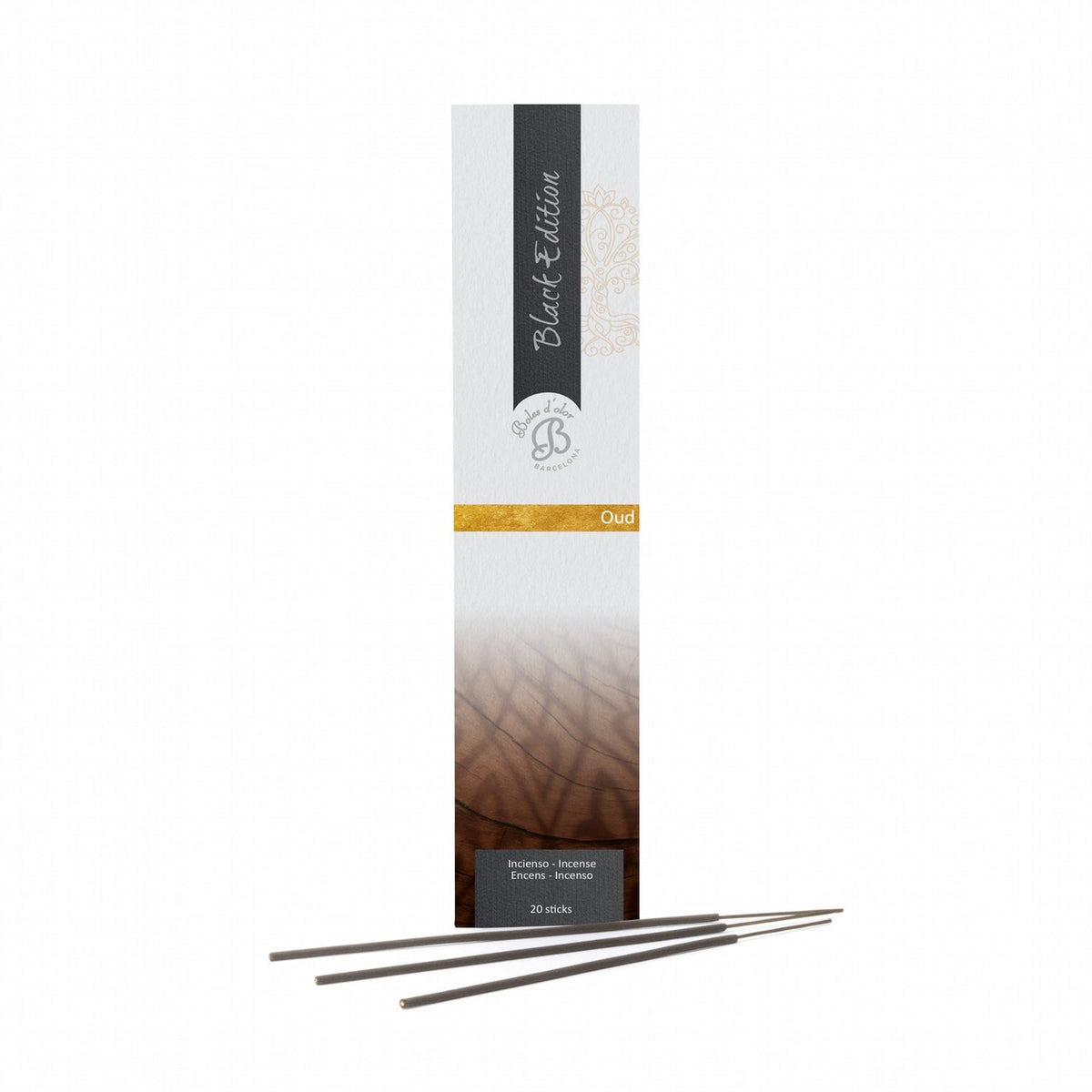 Oud Incienso Black Edition 20 varillas | Boles d'olor | Muebles Elbume