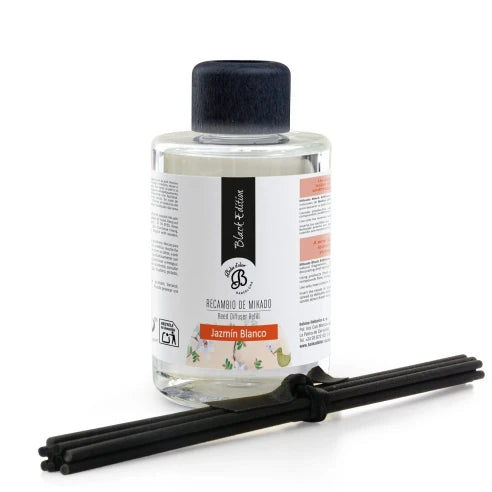 Jazmín Blanco Recambio Mikado Black Edition 300 Ml | Boles d'olor | Muebles Elbume