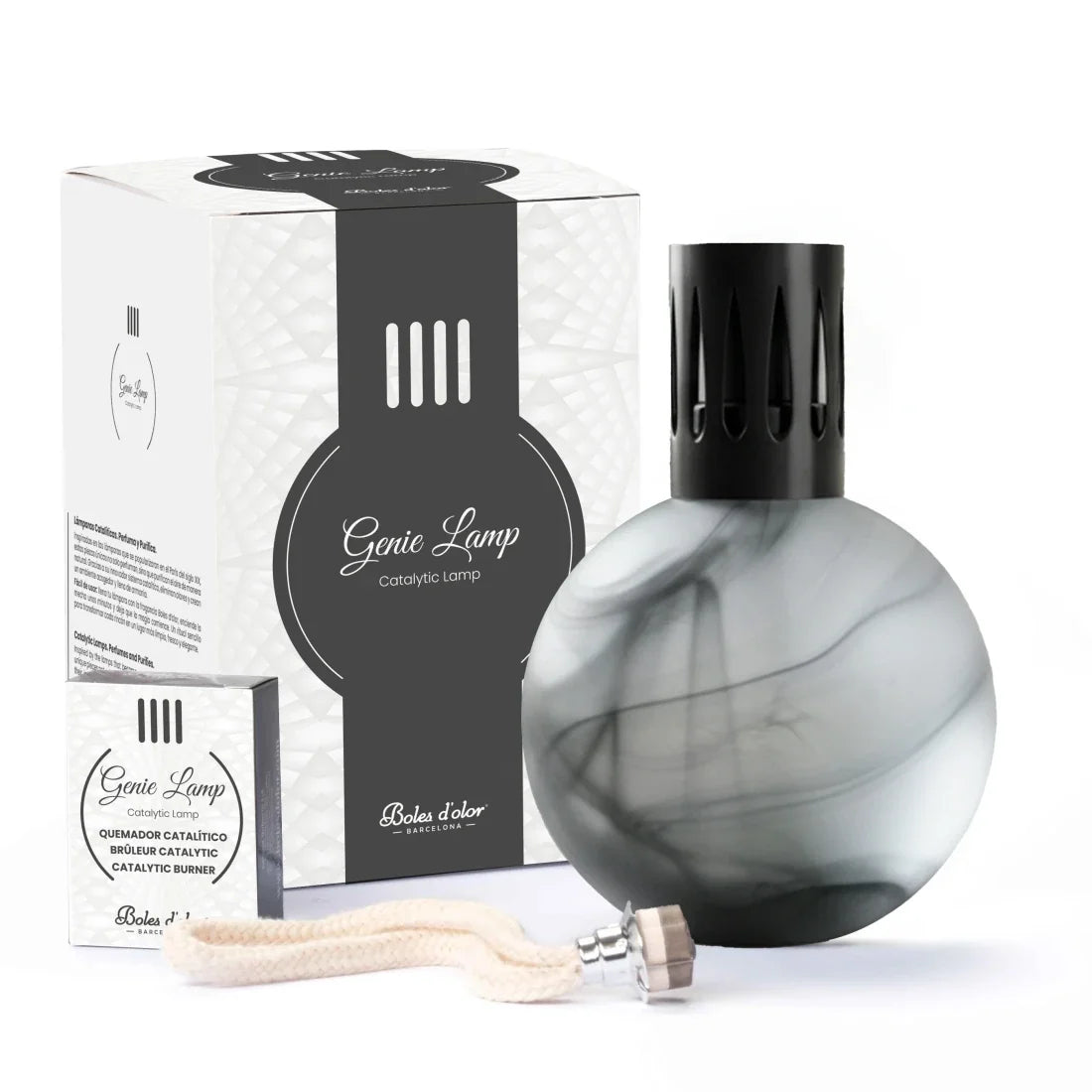 Genie Lamp Sphere Phantom Smoke - lámpara catalítica Boles d'olor