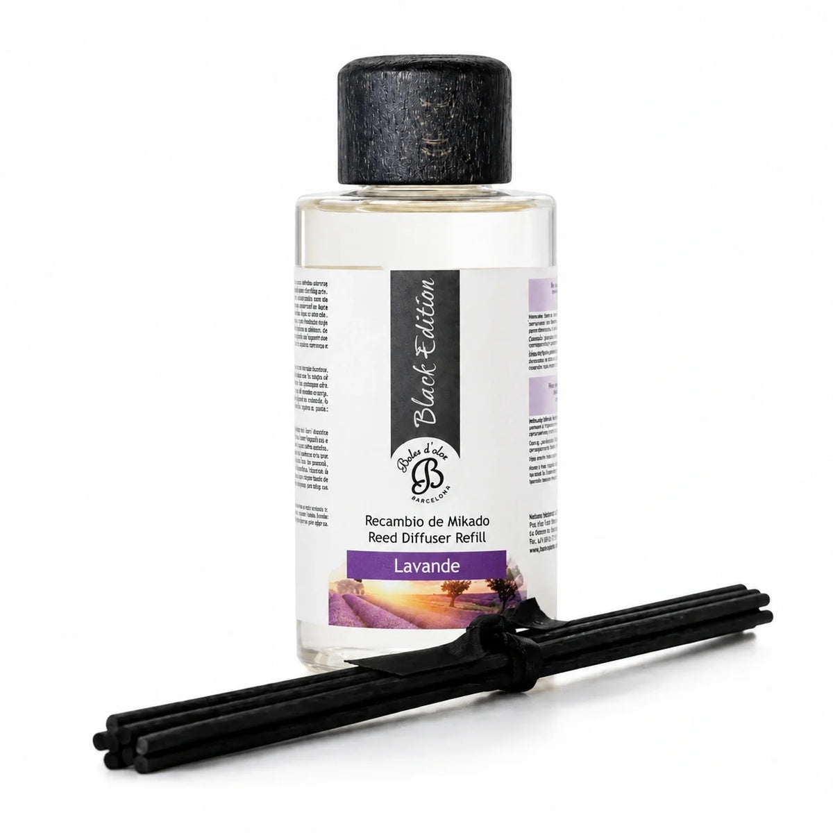 Lavanda Recambio Mikado Black Edition 200 ml | Boles d'olor | Muebles Elbume