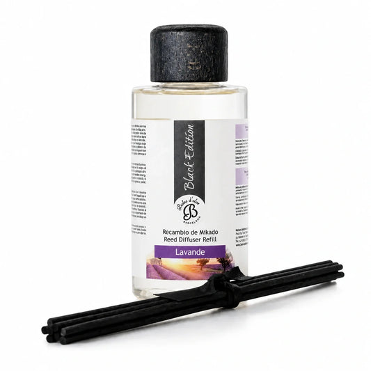 Lavanda Recambio Mikado Black Edition 200 ml | Boles d'olor | Muebles Elbume