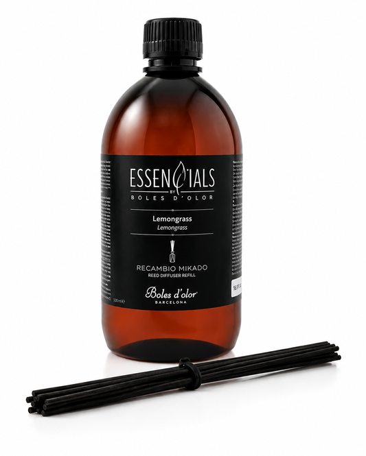 Lemongrass Recambio Mikado Essencials 500 ml | Boles d'olor | Muebles Elbume