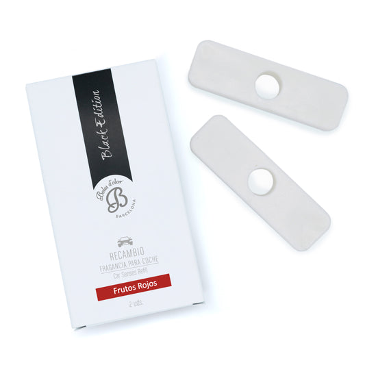 Frutos Rojos Recambio Car Senses Black Edition 2 unidades | Boles d'olor | Muebles Elbume