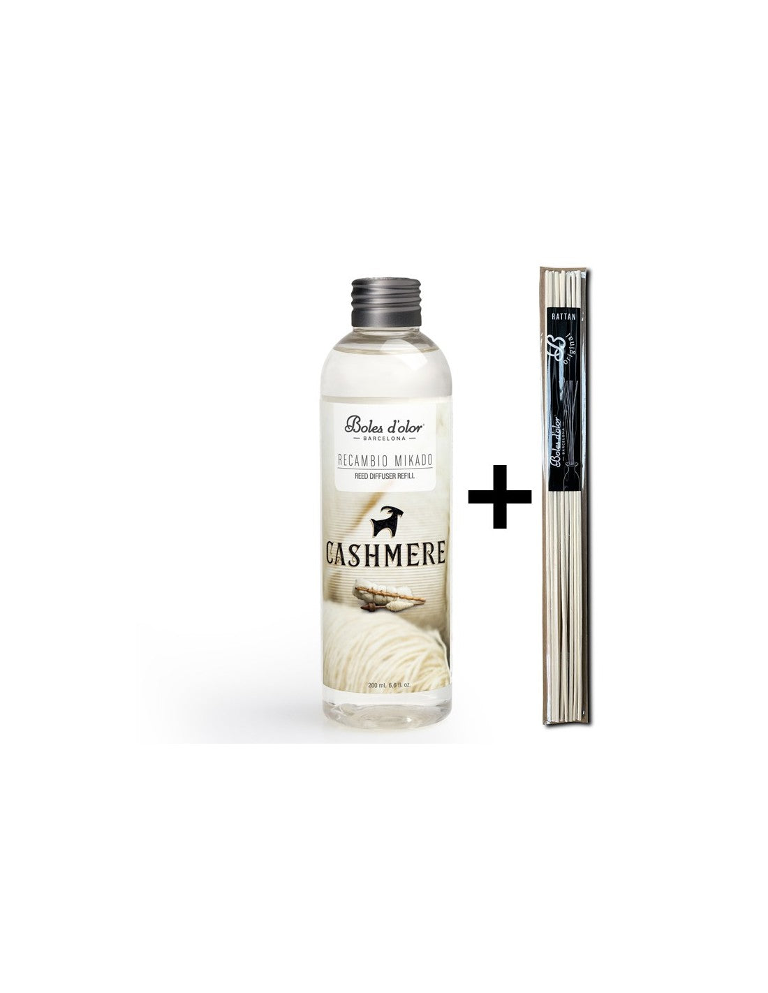 Cashmere Recambio Mikado Ambients 200 ml con varillas | Boles d'olor | Muebles Elbume