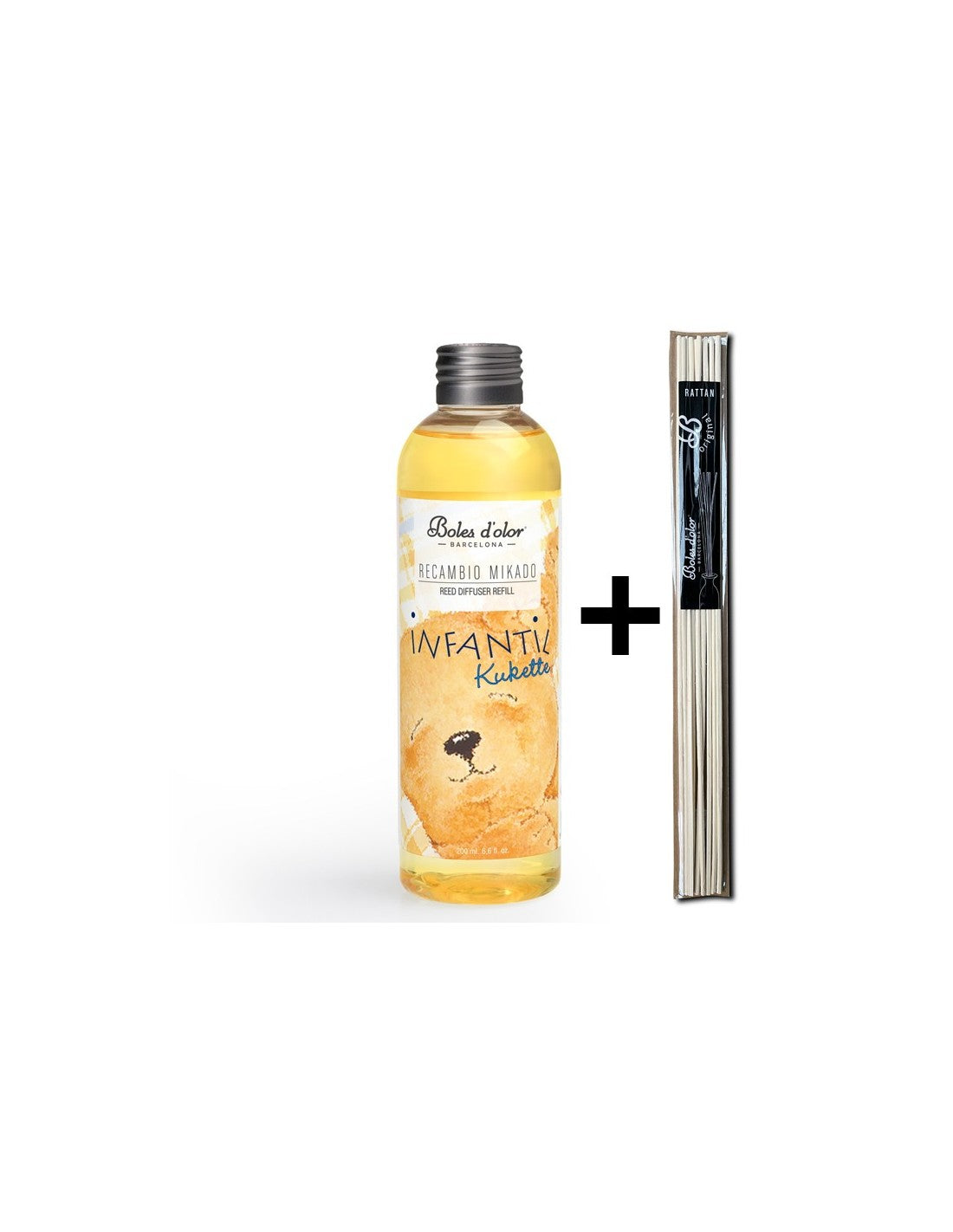 Infantil Recambio Mikado Ambients 200 ml con varillas | Boles d'olor | Muebles Elbume