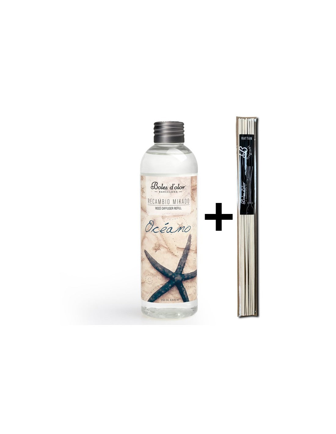 Océano Recambio Mikado Ambients 200 ml con varillas | Boles d'olor | Muebles Elbume