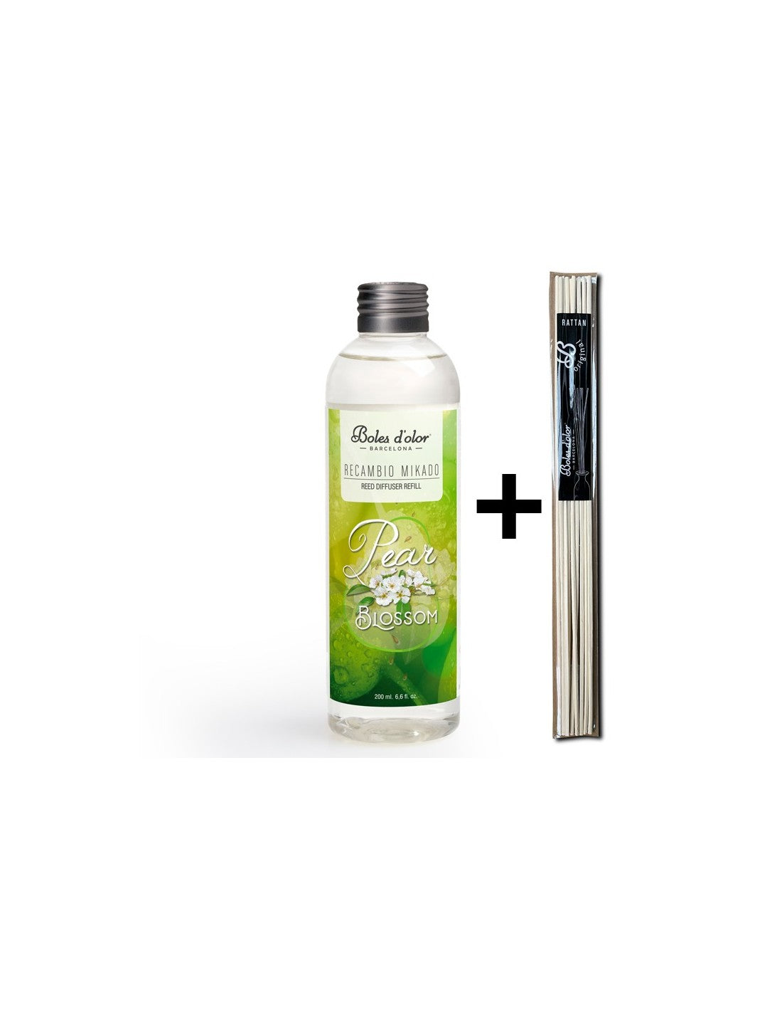 Pear Blossom Recambio Mikado Ambients 200 ml con varillas | Boles d'olor | Muebles Elbume