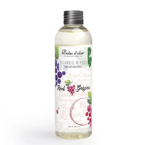 Red Grapes Recambio De Mikado 200 Ml | Boles d'olor | Muebles Elbume