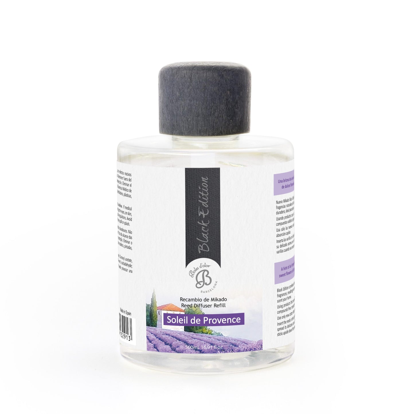 Soleil de Provence Recambio Mikado Black Edition 500 ml | Boles d'olor | Muebles Elbume