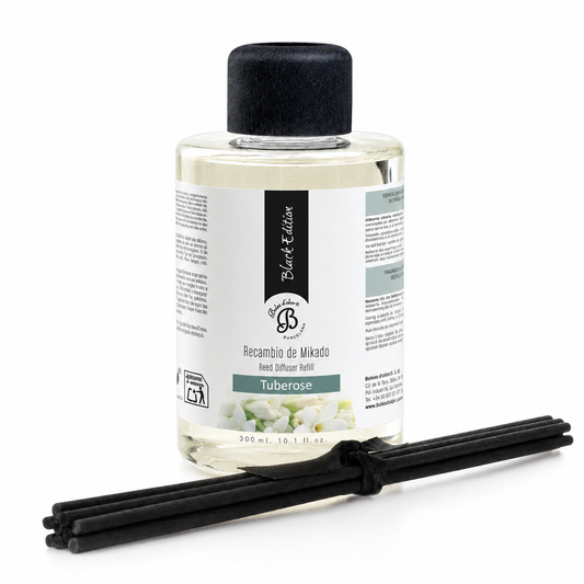 Tuberose Recambio Mikado Black Edition 300 ml | Boles d'olor | Muebles Elbume
