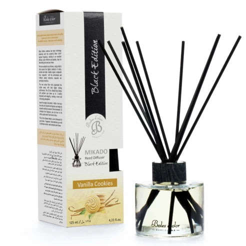 Vanilla Cookies Mikado Black Edition 125 Ml | Boles d'olor | Muebles Elbume