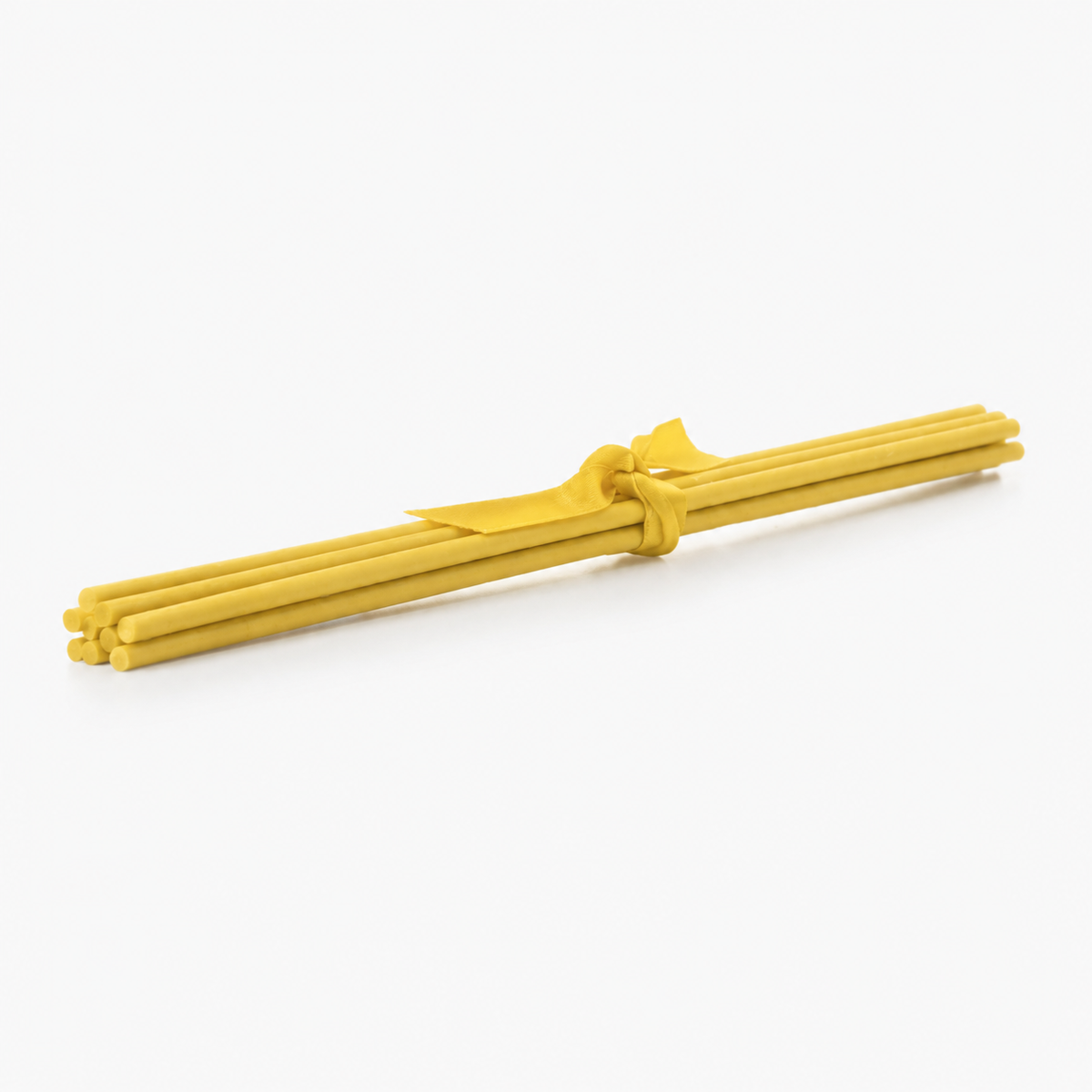 Varillas amarillas de difusión 22 cm pack 9 uds. con lazo | Boles d'olor | Muebles Elbume