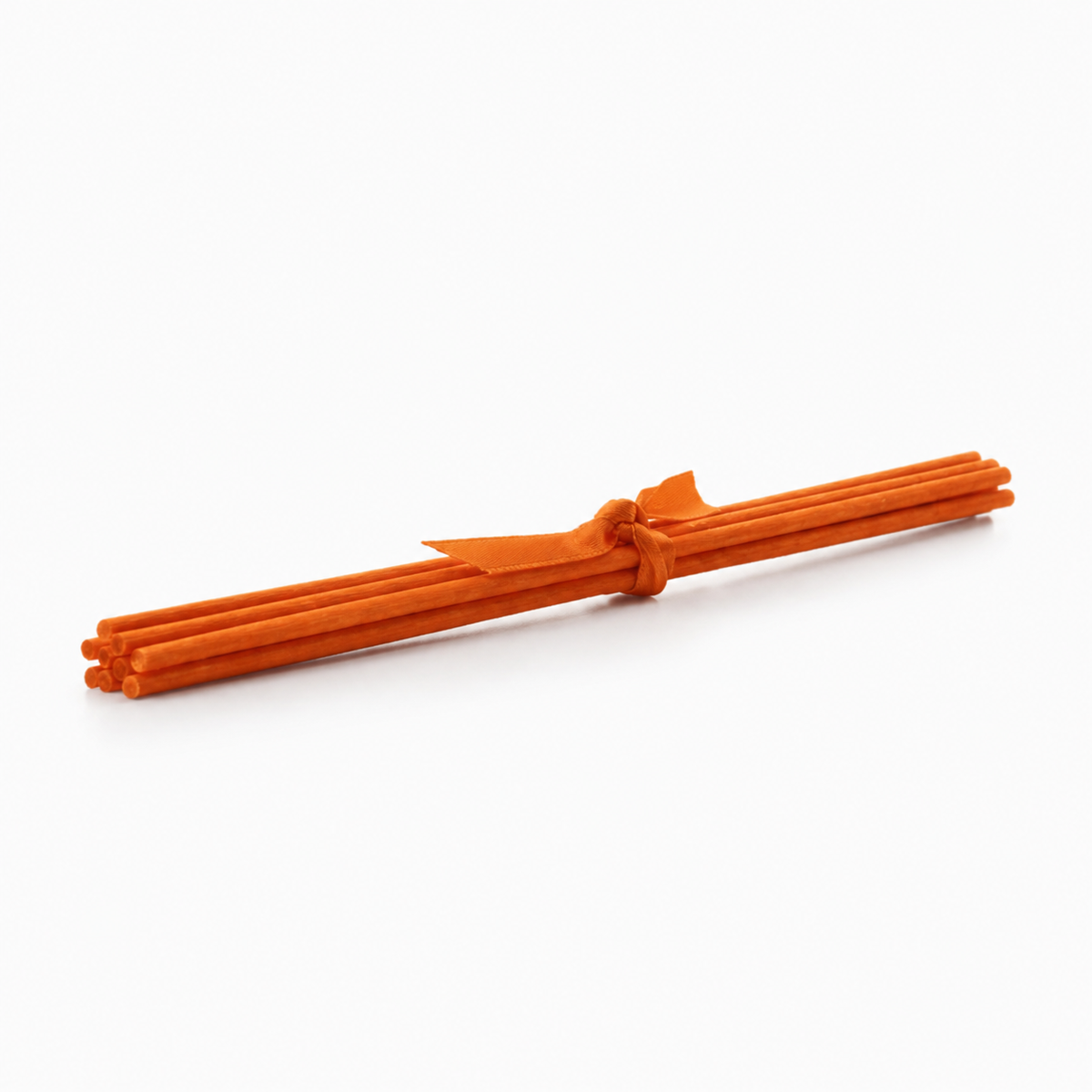 Varillas naranjas de difusión 22 cm pack 9 uds. con lazo | Boles d'olor | Muebles Elbume